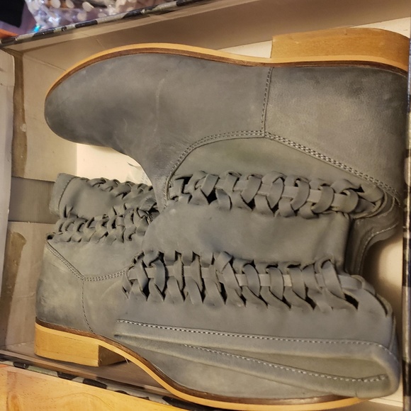 Gamlong Shoes - Gamlong Light Blue Women's Booties